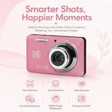Kodak PixPro Friendly Zoom FZ55 16MP 1080p Full HD Digital Camera (Pastel Pink)