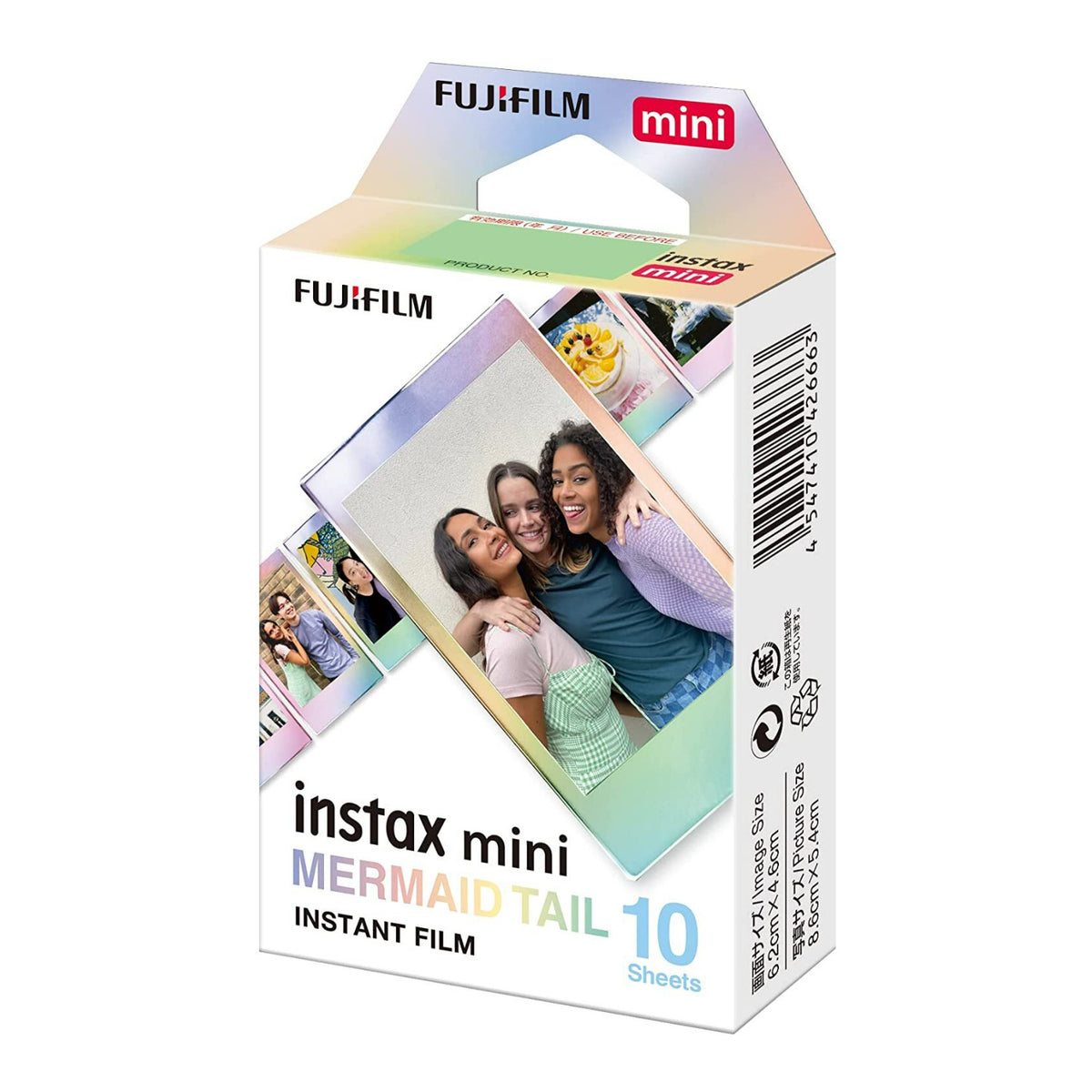 Fujifilm Instax Mini Mermaid Tail Film, Glitter Styles (10 Exposures)