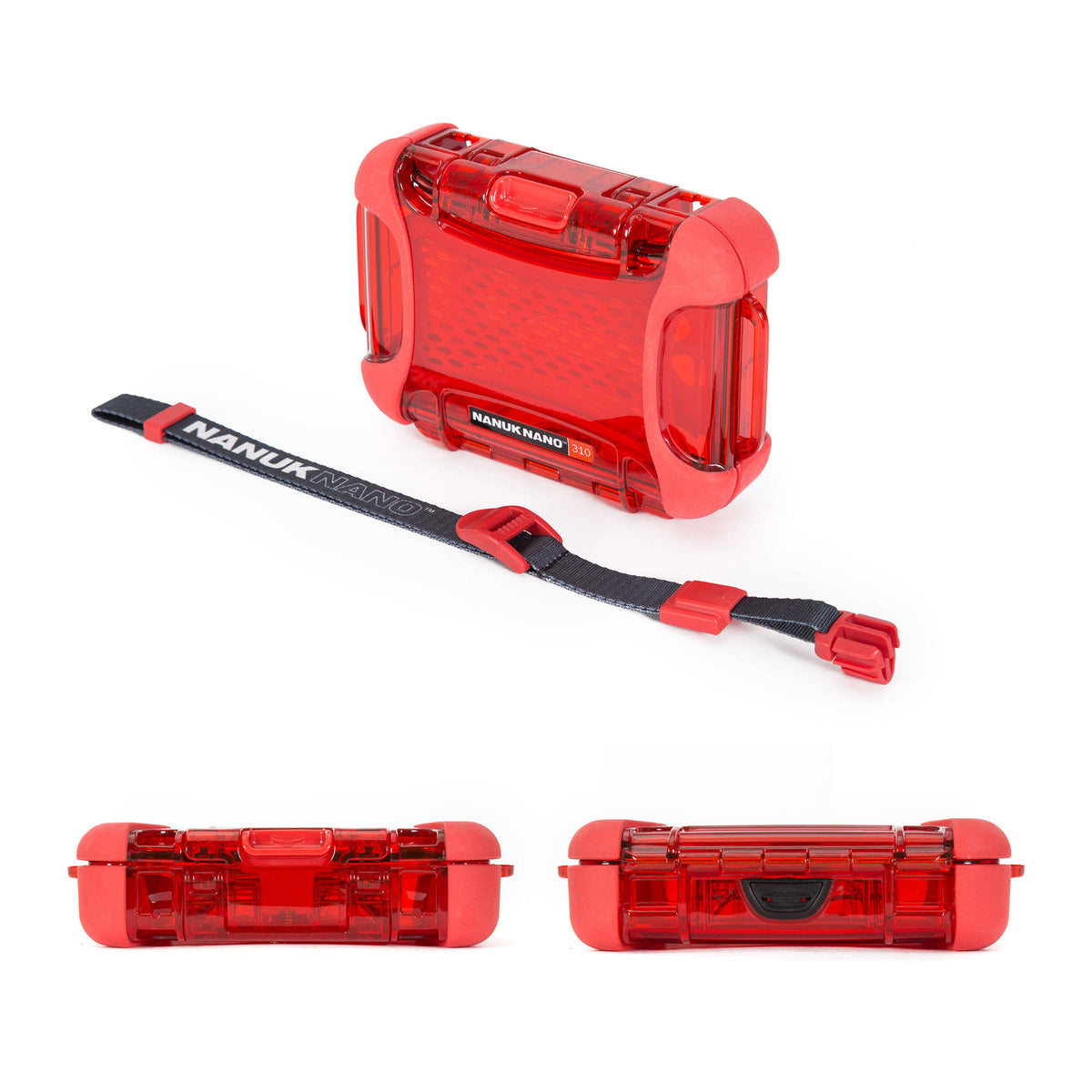 Nanuk Nano 310 Hard Case (Red, 0.3L)-2