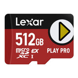Lexar 512GB PLAY PRO microSDXC Express Memory Card with Card Reader Bundle - 2