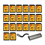 Kodak 64GB Class 10 UHS-I U1 SDXC Memory Card with Card Reader and Storage Case - 1