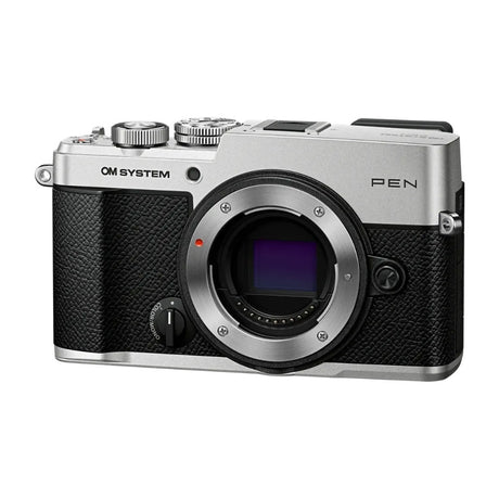 OM SYSTEM PEN 20.4MP Mirrorless Camera with 4K Video Recording (Silver) - 2