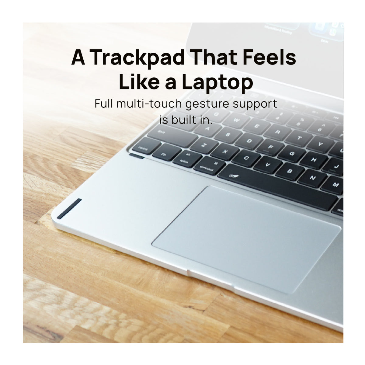 Brydge Max 13.0 Keyboard for 13 Inch iPad Pro (Graphite Black)-8