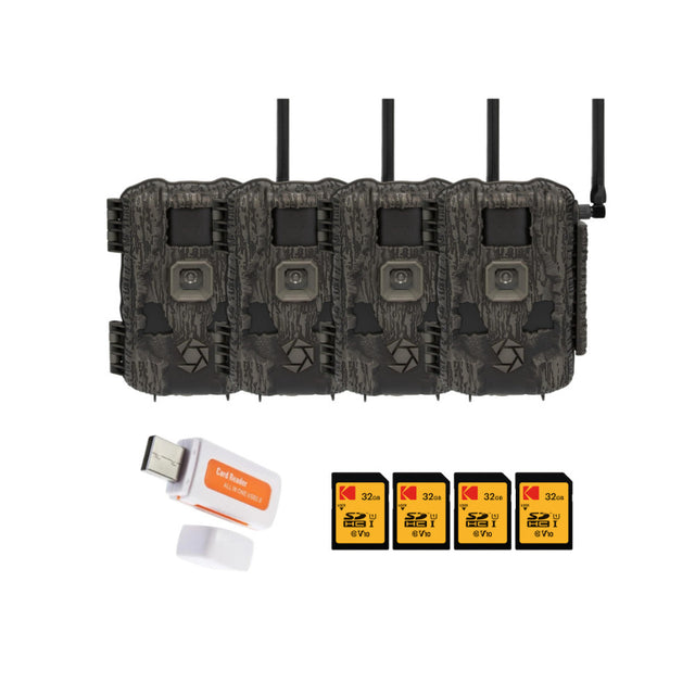 Stealth Cam Fusion MAX 3.0 42MP Cellular Trail Camera with Accessories Bundle-1