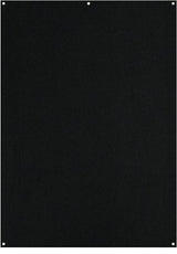 Westcott X-Drop Wrinkle-Resistant Backdrop Kit (Rich Black, 5' x 7') rich black backdrop