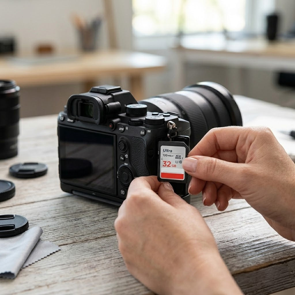 SanDisk Ultra 32GB SDHC UHS-I Memory Card with U1 and Up to 120 MB/s Read Speed
