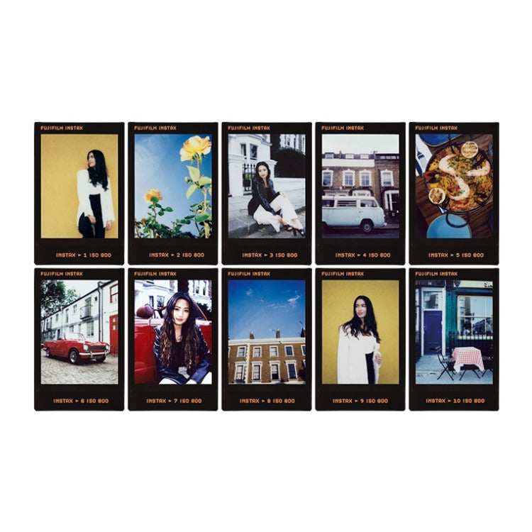 Fujifilm Instax Mini 40 Instant Camera with Fujifilm Instax Mini Contact Sheet Film