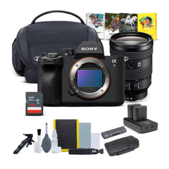 Sony Alpha 7 IV Mirrorless Camera with 24-105mm f/4 G2 OSS Lens and Accessories Bundle