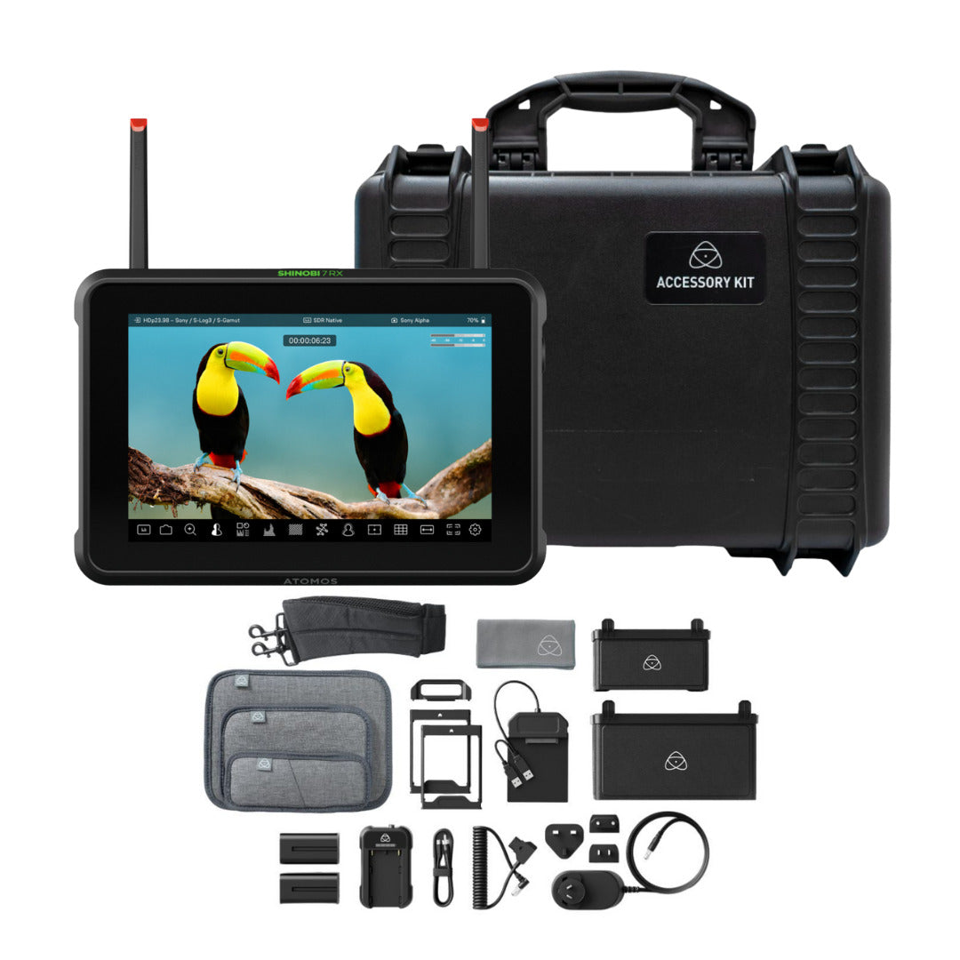 Atomos Shinobi 7 RX 7-inch HDR Monitor Bundle with Universal Accessory ...