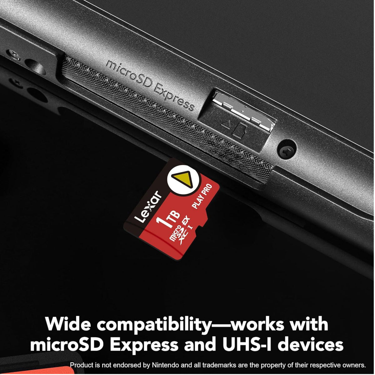 Lexar 1TB PLAY PRO microSDXC Express Memory Card