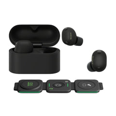 Sony WF-1000XM6 Wireless Earbuds (Black) with 3-in-1 Portable Accessory - 1