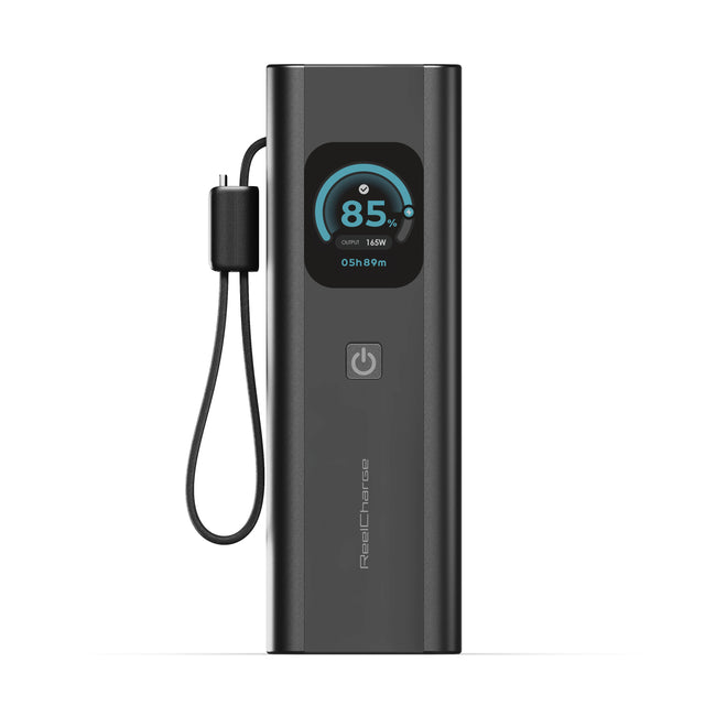 ReelCharge ReelPro 165W 20,000 mAh Power Bank (Gray)