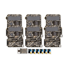 Yellowstone Y2 Cellular Trail Camera Bundle with High-Speed Card Reader, and Accessories (6-Pack) - 1
