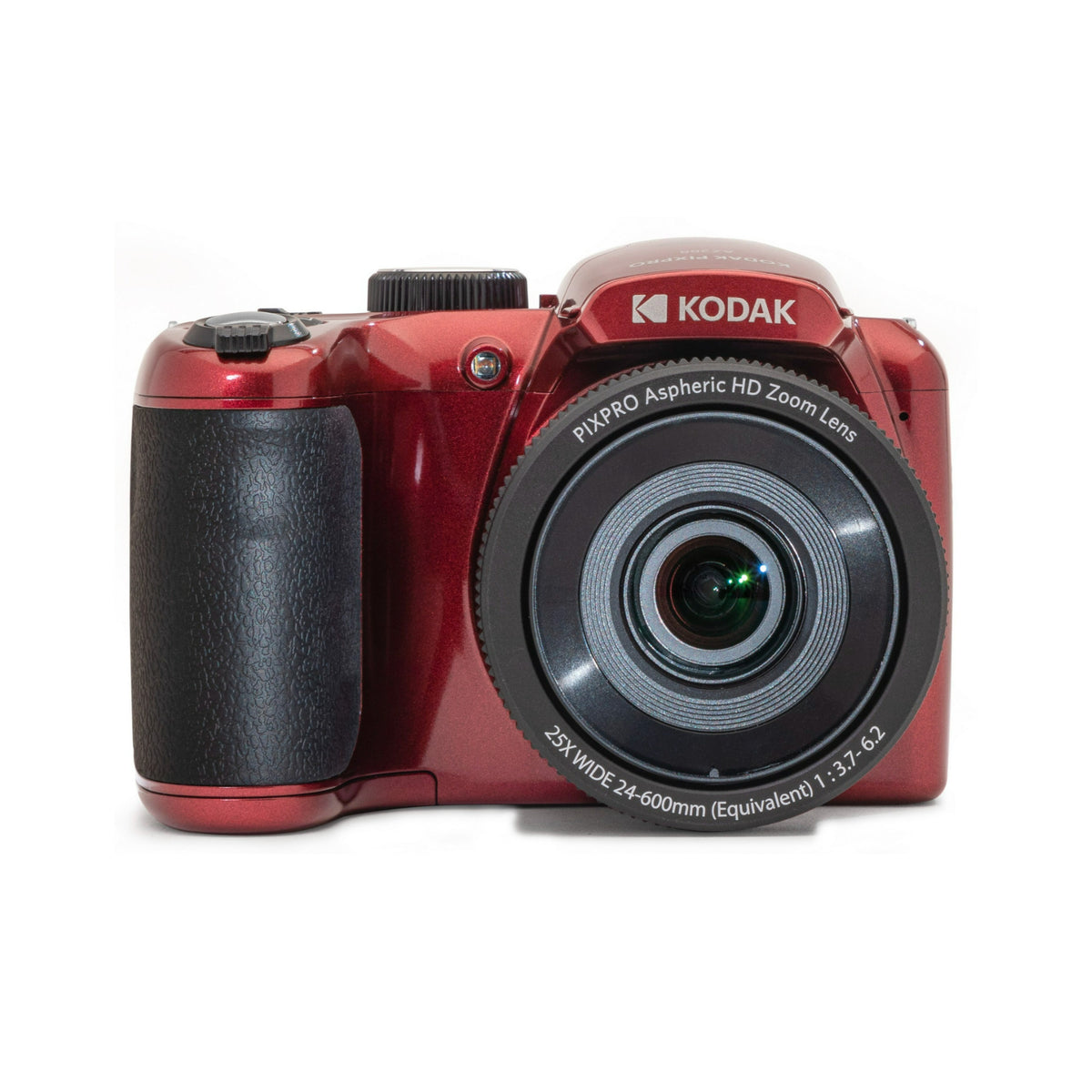 Kodak PIXPRO AZ255 Astro Zoom 16MP Digital Camera (Red)  Bundle with 32GB SD Card and Camera Case