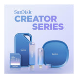 SanDisk 512GB Creator Series UHS-II microSDXC Memory Card - 5
