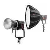 Aputure STORM 400x Tunable White LED Monolight (Gold Mount) with 35-Inch Softbox - 1