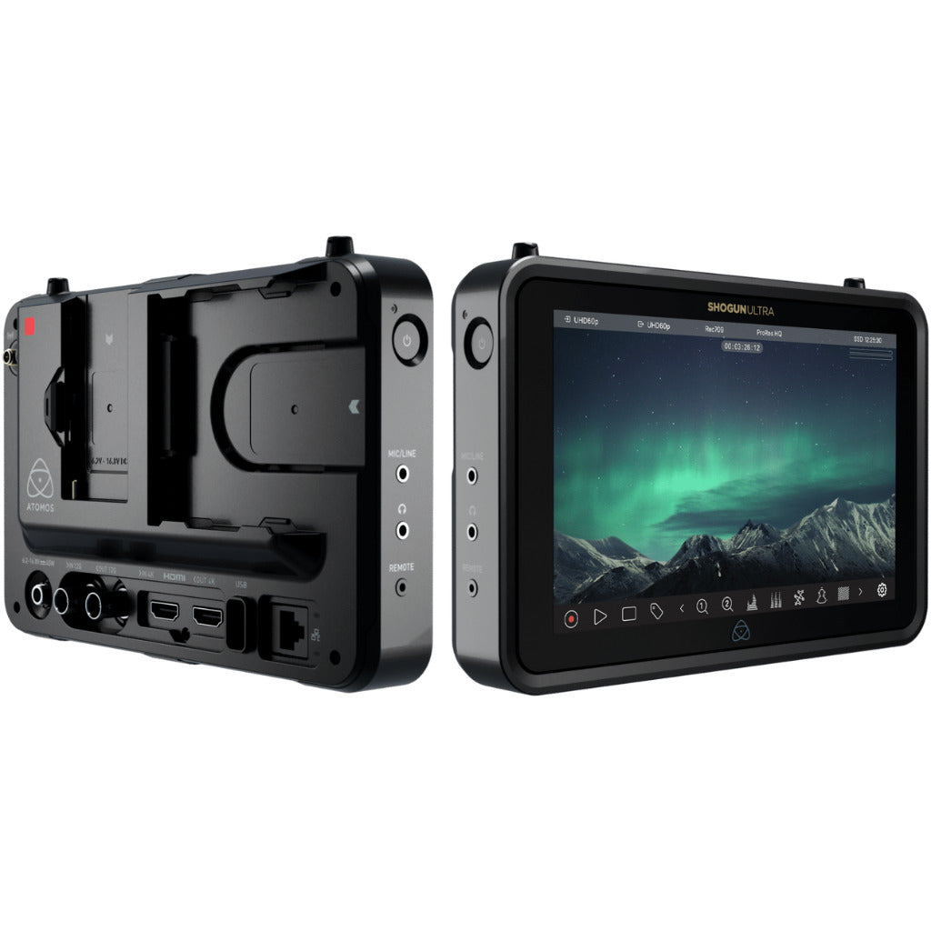 Atomos Shogun Ultra 7-Inch HDR Monitor-Recorder 8K Raw Bundle
