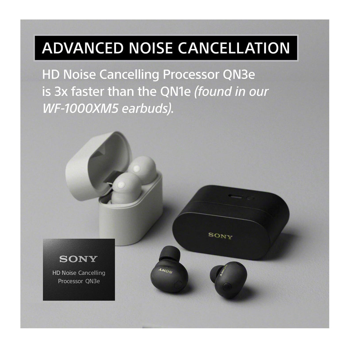 Sony WF-1000XM6 Wireless Earbuds (Platinum Silver) with 3in1 Portable Accessory - 7