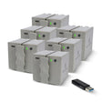 Stealth Cam 360 Cam Max Cartridge 5400mAh Lithium Battery (6-Pack) with Card Reader Bundle