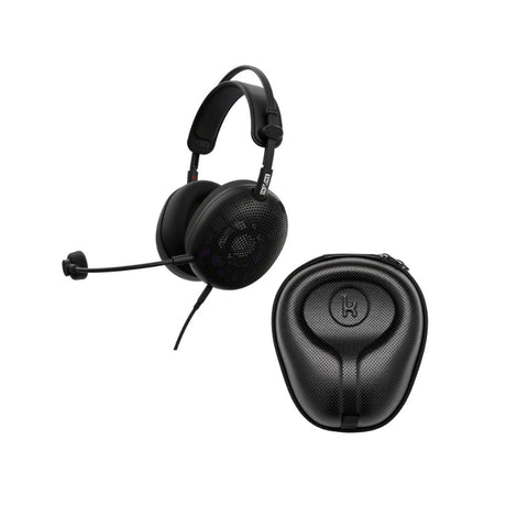 Sony INZONE H6 Air Open-Back Wired Gaming Headset for PC PS5 and Mobile (Black) with Hard Shell Case-1