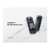 Insta360 X5 8K30 360 Degrees Action Camera with 72MP Photos and AI Stabilization Bundle (Black)-3