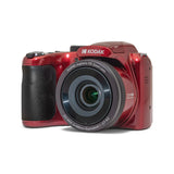 Kodak PIXPRO AZ255 Astro Zoom 16MP Digital Camera (Red)  Bundle with 32GB SD Card and Camera Case