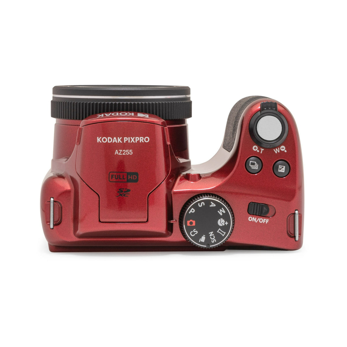 Kodak PIXPRO AZ255 Astro Zoom 16MP Digital Camera (Red)  Bundle with 32GB SD Card and Camera Case