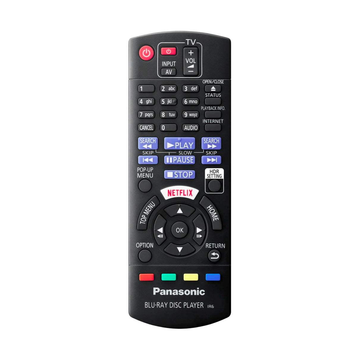 Panasonic DP-UB420 HDR10+ 4K UHD Network Blu-ray Player with 32-Bit 4-DAC Audio - 3
