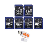 Spartan 32GB Class 10 SD Card (6-Pack) with Micro SD Reader and Writer Bundle - 1
