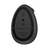 Logitech - Lift Vertical Wireless Ergonomic Mouse with 4 Customizable Buttons - Graphite)
