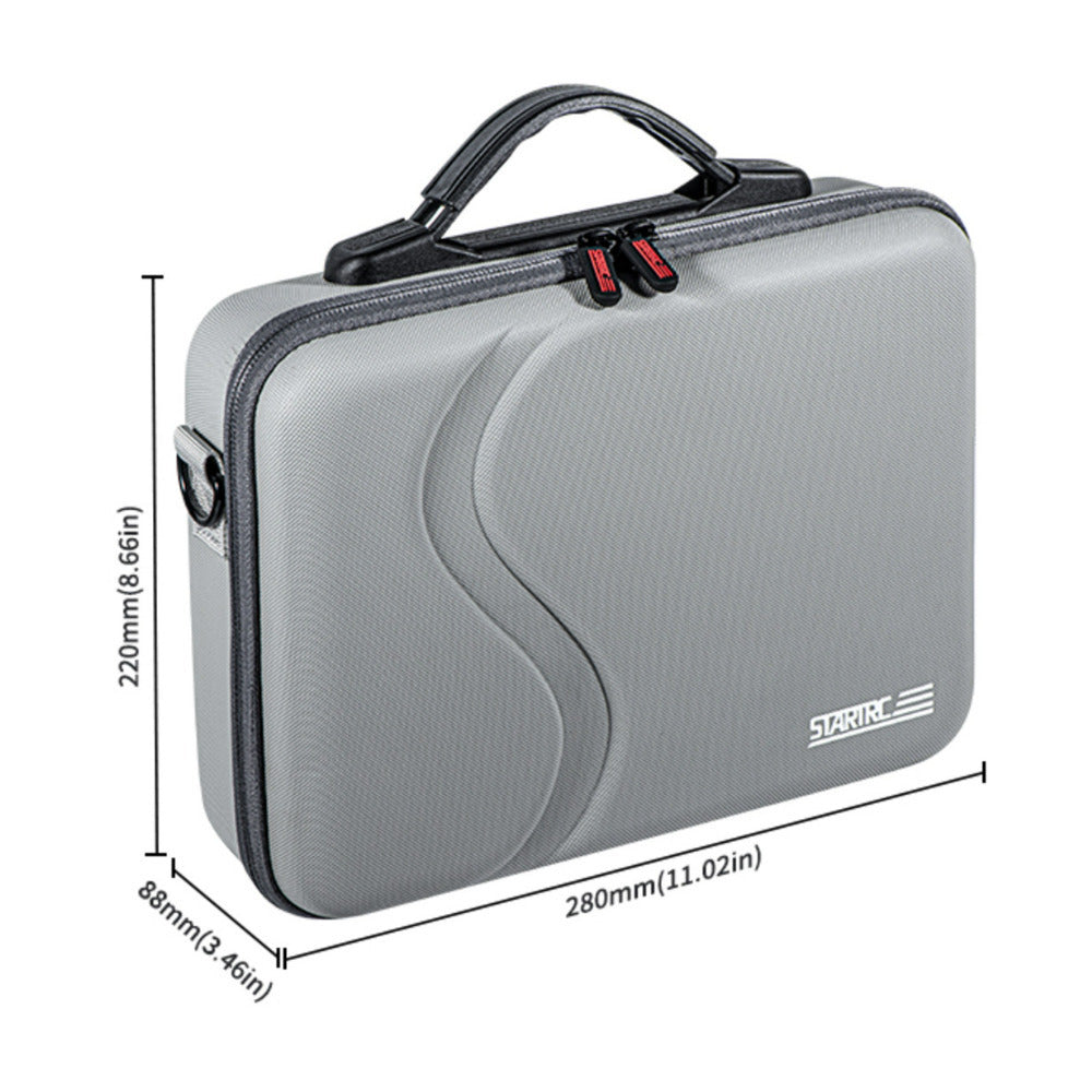 SKYROVER S1 Mini Camera Drone Combo (White) Bundle with Carrying Case and Accs - 6