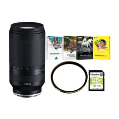 Tamron 70-300mm F/4.5-6.3 Di III RXD Lens (Sony E-Mount) with Accessories Bundle - 1
