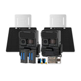 Yellowstone Y2 Black Wide Lens Bundle with Batteries, Solar Panels, and Accessories (2-Pack) -1