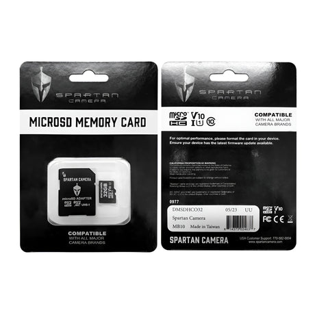 Spartan 32GB Memory Card with Adapter and Card Reader Bundle