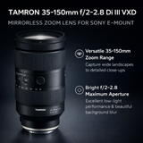 Tamron A058 35-150mm f/2-2.8 Di III VXD Mirrorless Zoom Lens for Sony E-Mount