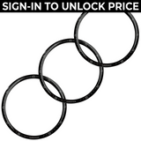 Focus 9H Tempered Glass Screen Protector Film for Garmin Epix Gen 2 (47mm, 3-Pack)