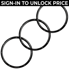 Focus 9H Tempered Glass Screen Protector Film for Garmin Epix Gen 2 (47mm, 3-Pack)