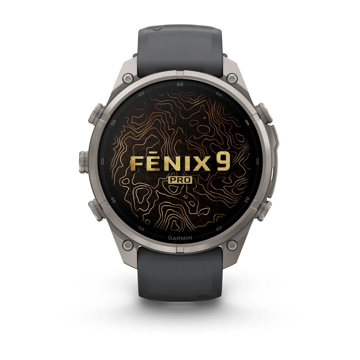 Garmin fēnix 9 Pro GPS 47mm Titanium Smartwatch (Graphite/Black)