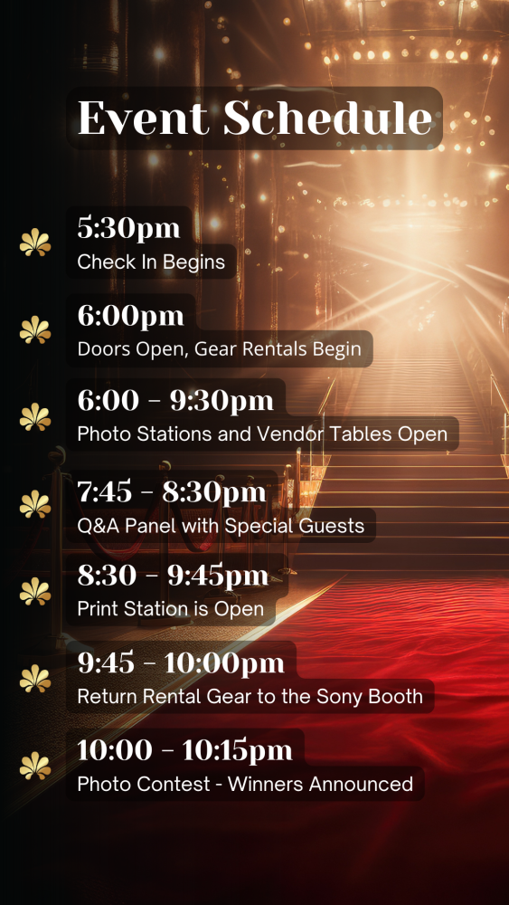 Event Schedule mobile