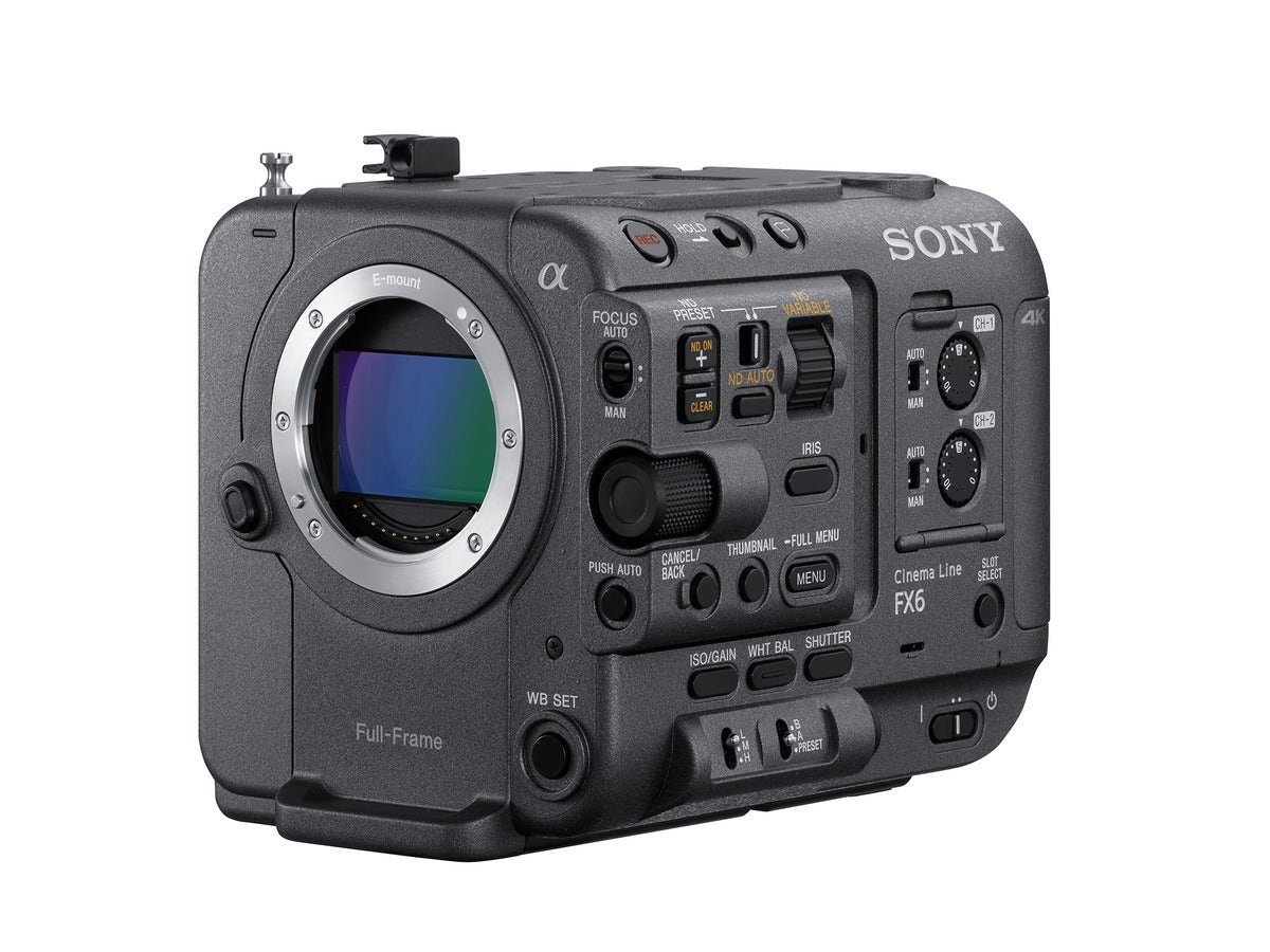 Sony FX6 Cinema Line Full-Frame Camera Body