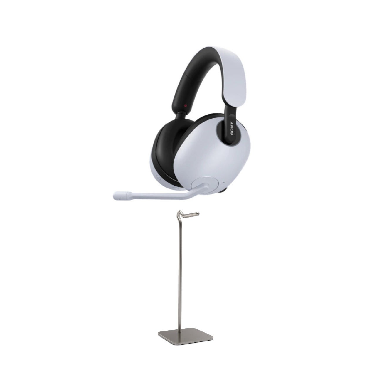 Sony INZONE H9 Wireless Noise Canceling Gaming Headset with Headphone Stand in White