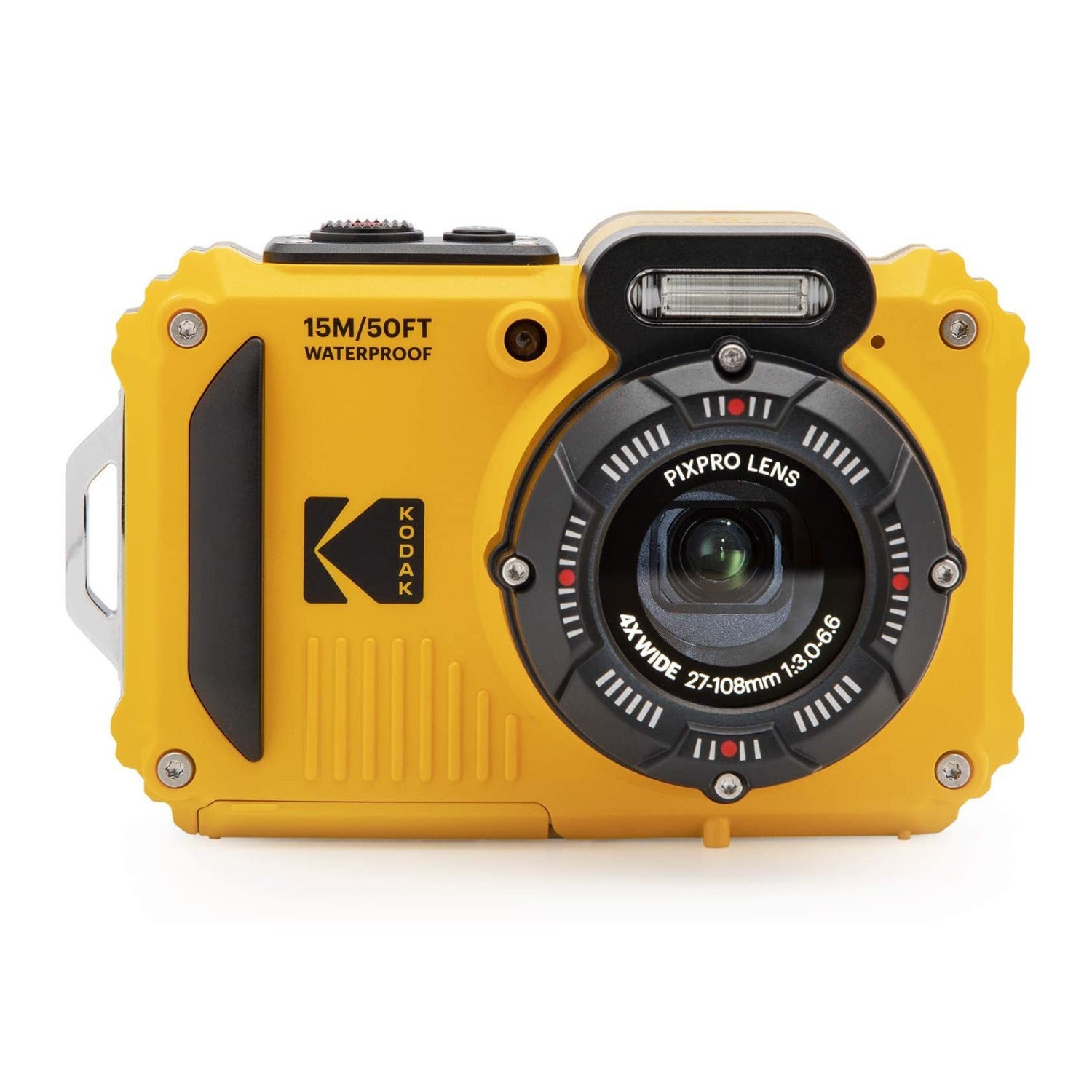 Kodak PIXPRO WPZ2 Rugged Waterproof 16MP Digital Camera with 4x Optical  Zoom (Yellow) - WPZ2YL | Focus Camera