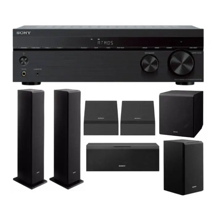 Sony STR-DH790 7.2-Channel A/V Receiver with Speaker System Bundle