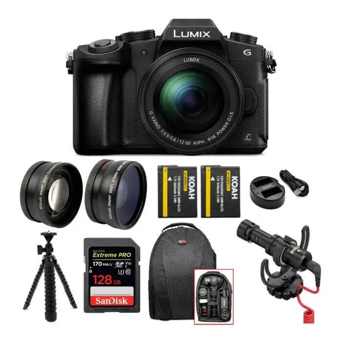 Panasonic Lumix G85 4K Mirrorless Camera with G Vario 12-60mm Lens and  Microphone Bundle - APANG85MKMICROK1 | Focus Camera