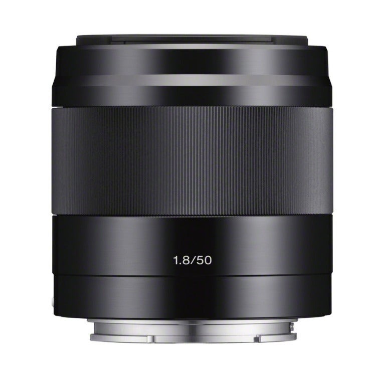 Sony E 50mm f/1.8 OSS Prime Lens (Black)